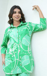 Green co-ord set, pvoria